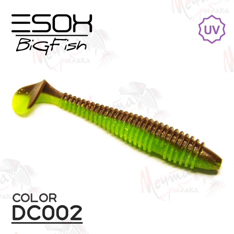 Виброхвост ESOX Swinky Fat 5.5' #DC002